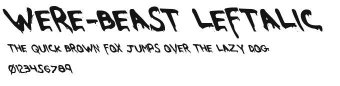 Were-Beast Leftalic Preview