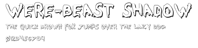 Were-Beast Shadow Preview
