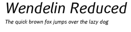 Wendelin Reduced Preview