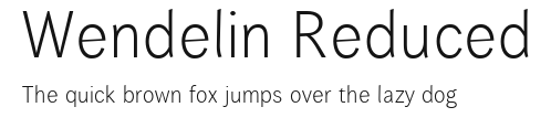 Wendelin Reduced Preview