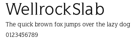 WellrockSlab Preview