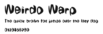 Weirdo Warp Preview
