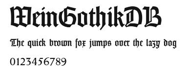 WeinGothikDB Preview