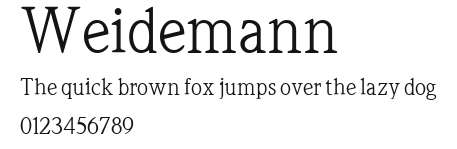 Weidemann Preview