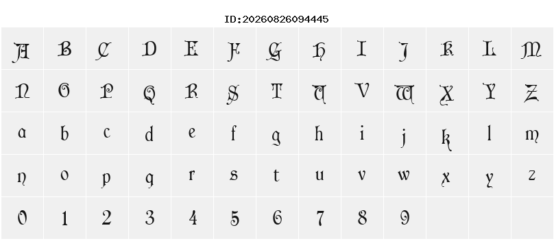 Character Map