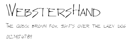 WebstersHand Preview