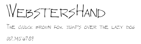 WebstersHand Preview