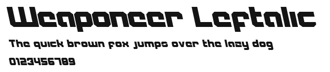 Weaponeer Leftalic Preview