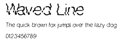 Waved Line Preview