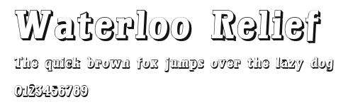 Waterloo Relief Preview