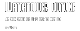 Watchtower Outline Preview