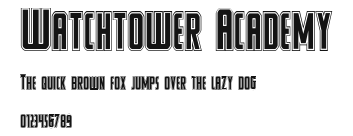 Watchtower Academy Preview
