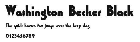 Washington Becker Black Preview