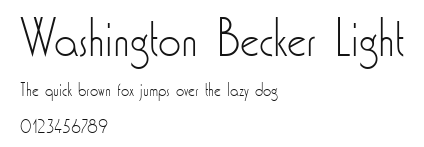 Washington Becker Light Preview