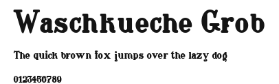 Waschkueche Grob Preview