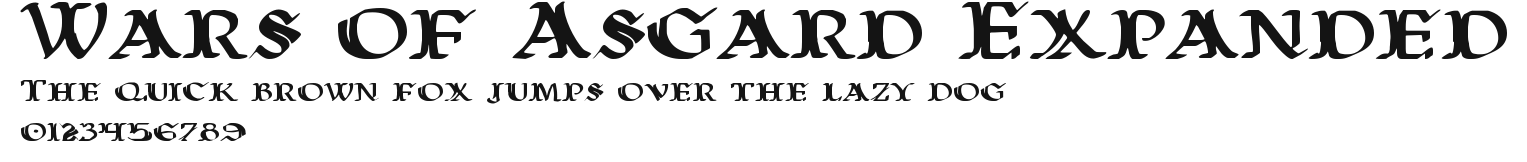 Wars of Asgard Expanded Preview