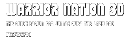 Warrior Nation 3D Preview