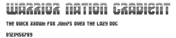 Warrior Nation Gradient Preview