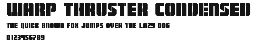 Warp Thruster Condensed Preview