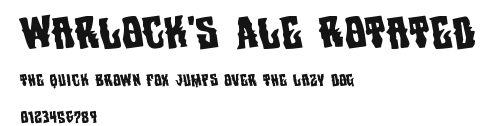 Warlock's Ale Rotated Preview