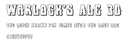 Warlock's Ale 3D Preview