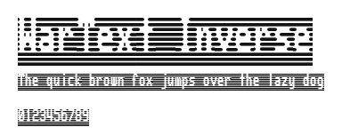 WarText Inverse Preview