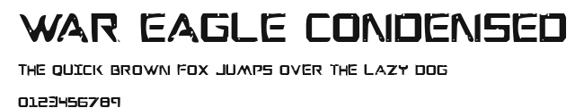 War Eagle Condensed Preview
