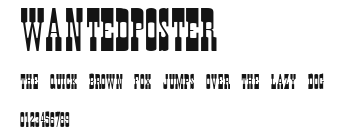WantedPoster Preview