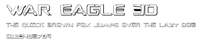 War Eagle 3D Preview