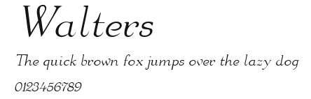Walters Preview