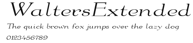 WaltersExtended Preview