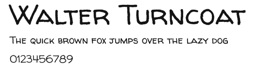 Walter Turncoat Preview