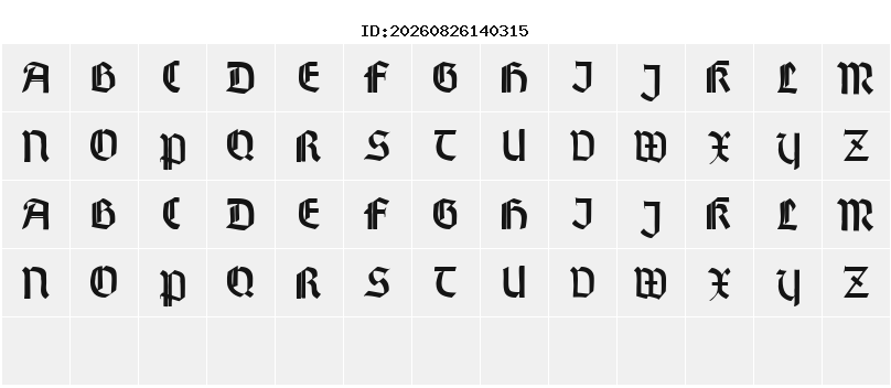 Character Map