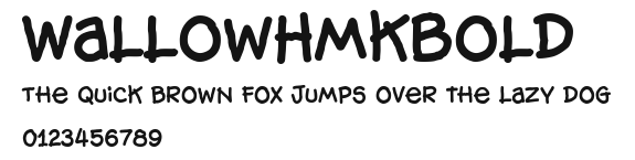 WallowHmkBold Preview