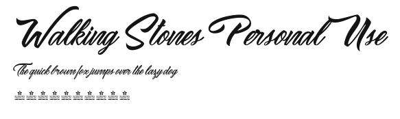 Walking Stones Personal Use Preview