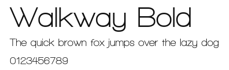 Walkway Bold Preview