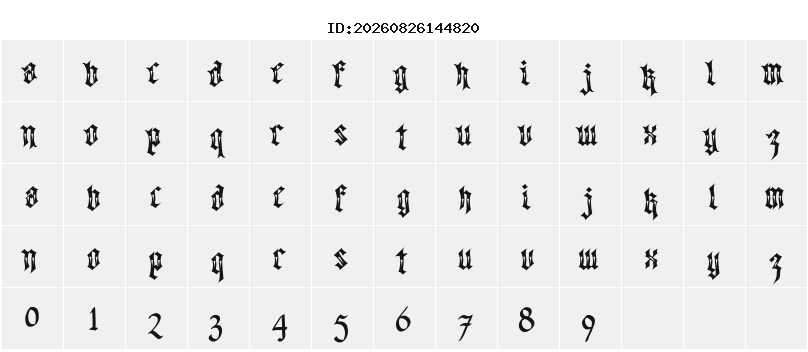Character Map