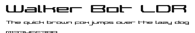 Walker Bot LDR Preview