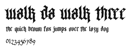 Walk Da Walk Three Preview