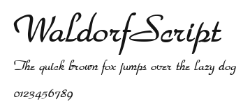 WaldorfScript Preview