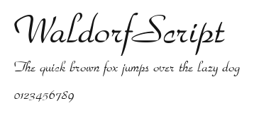 WaldorfScript Preview