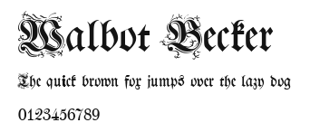 Walbot Becker Preview