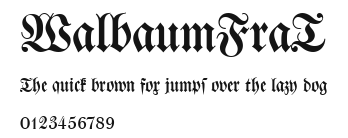 WalbaumFraT Preview