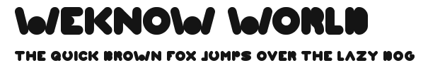 WEKNOW WORLD Preview
