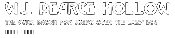 W.J. Pearce hollow Preview