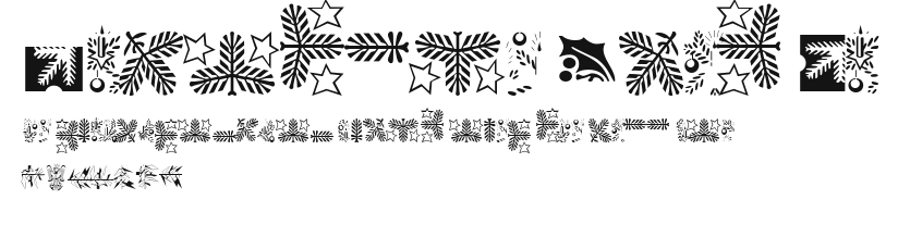 Linotype Xmas Pi Preview