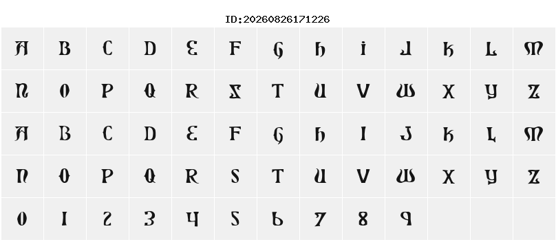 Character Map