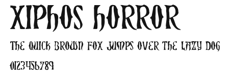 Xiphos Horror Preview