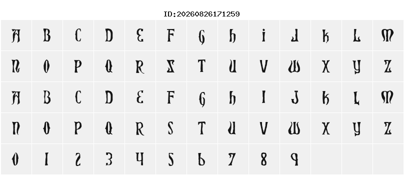 Character Map