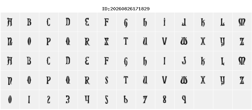 Character Map